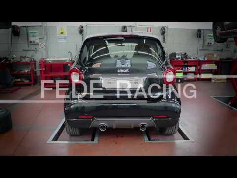 Sport Exhaust for Smart 453 Brabus & Fortwo - Fede Racing