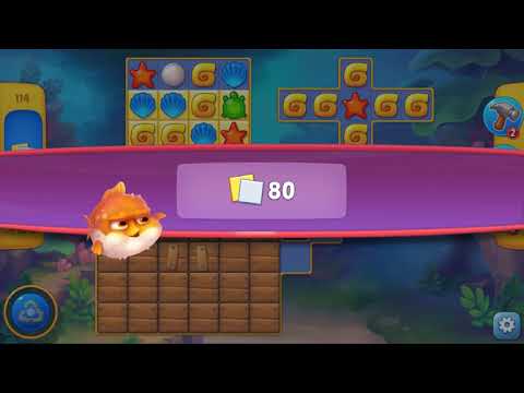 Fishdom - Level 111 - 115 - Gameplay