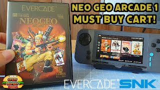 Evercade Neo Geo Arcade 1 - Must Buy Cart!