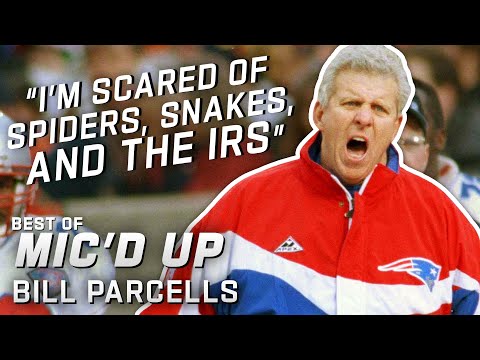 "I'm Scared of Spiders, Snakes, and the IRS" Best of Bill Parcells Mic'd Up