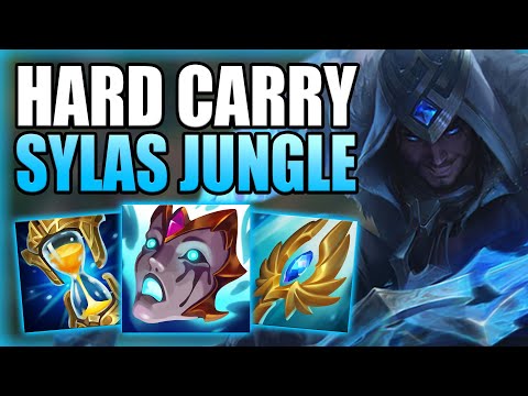 THIS IS HOW SYLAS JUNGLE CAN HARD CARRY A GAME CORRECTLY! - Best Build/Runes S+ League of Legends