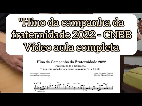 Hino Da Campanha Da Fraternidade 2022 - CNBB