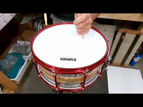 Udrum Maple/Acrylic Hybrid 2021 Clear Acrylic/Ambrosia Maple image 4