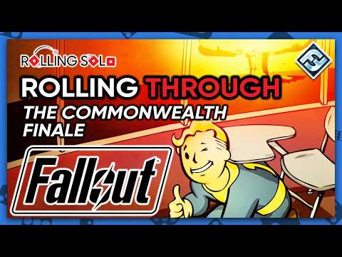 Fallout: The Board Game w/ Atomic Bonds & New California | Solo Playthrough | Finale