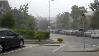 preview picture of video 'Camera Test - HTC Sensation XE - Rainy Day 2'