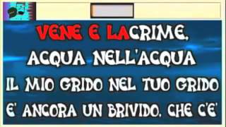 ACQUA NELL'ACQUA VERSIONE KARAOKE BY KAMY