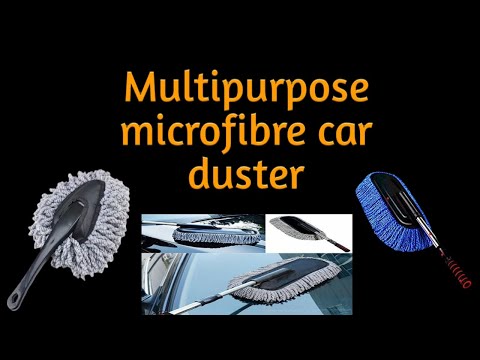 4947 CAR CLEANING WASH BRUSH DUSTING TOOL LARGE MICROFIBER DUSTER