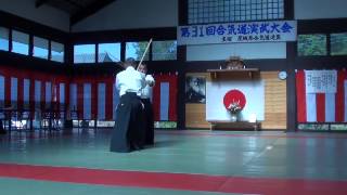 preview picture of video '茨城県演武大会　2012　桑原師範 (Takashi Kuwahara shihan)'