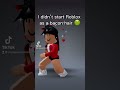 What I looked like when I started Roblox!