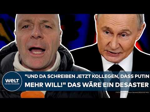 UKRAINE-KRIEG: "Und da schreiben jetzt Kollegen, dass Putin mehr will!" Experten schlagen Alarm!