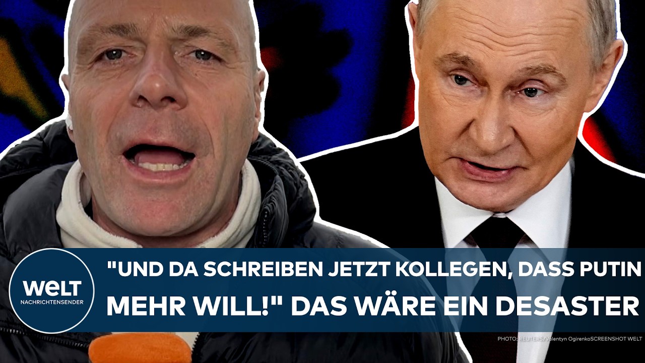 UKRAINE-KRIEG: "Und da schreiben jetzt Kollegen, dass Putin mehr will!" Experten schlagen Alarm!