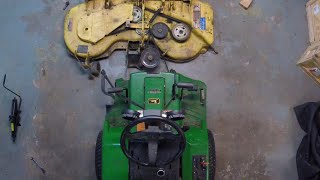 John Deere F525 48” Deck Installation Tutorial