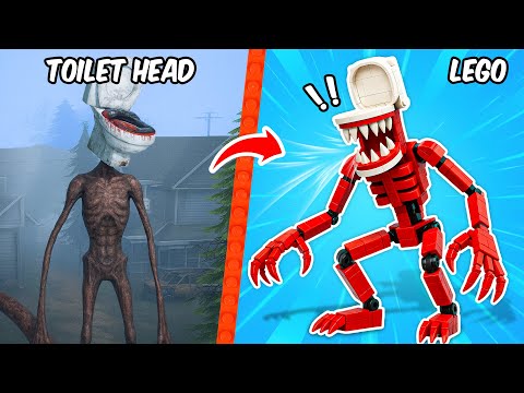 LEGO Horror: Ich habe jedes Siren Head Monster nachgebaut! AM Bricks DE