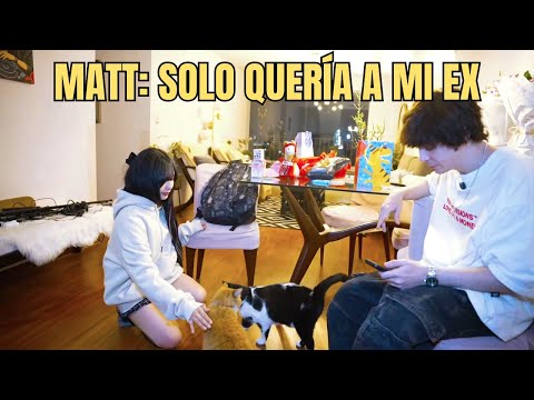 Matt is surprised that his cat approaches Seraphine