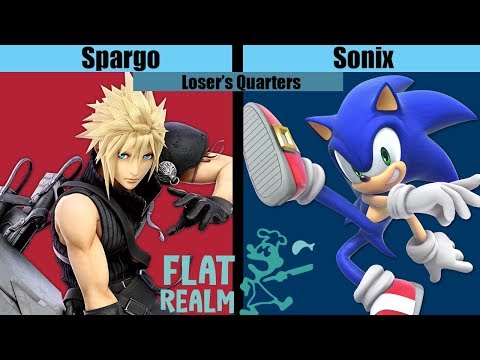 Flat Realm #4 - Sparg0 (Cloud) vs Sonix (Sonic) Loser's Quarters