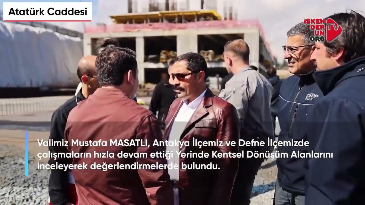 Hatay’da kentsel dönüşüm ve rezerv alan projeleri