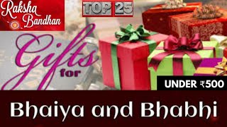 25 Gifts for Bhaiya - Bhabhi | Raksha Bandhan Gifts for Bhaiya and Bhabhi | Bhai Bhabhi Rakhi Gifts