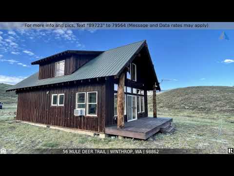 Priced at $719,000 - 56 Mule Deer Trail, Winthrop, WA 98862