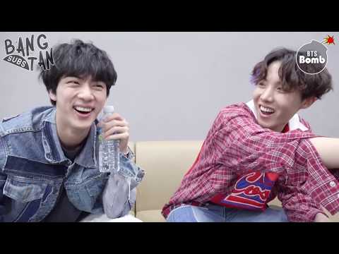 [ENG] 181211 [BANGTAN BOMB] Jin & j-hope Play with Earrings - BTS (방탄소년단)