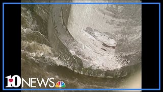 WBIR Vault: The moment a runaway barge hit a bridge over the Tennessee River (1994)