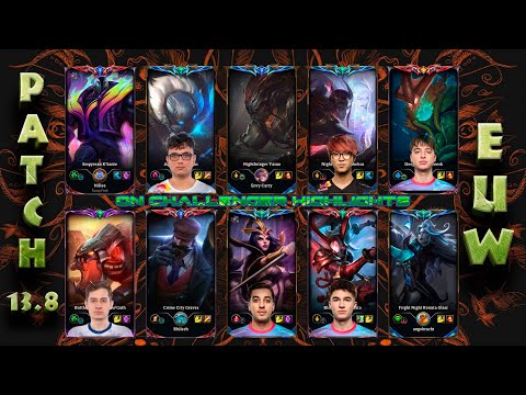 EUW Challenger Match #644 Patch 13.8 [FUT roulette,G2 Hans Sama,DP Kackos,SK Sertuss, Exakick, Doss]