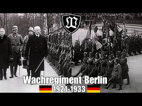 Preußischer Präsentiermarsch: Ehrengarde der Weimarer Republik vor dem Reichstag - Wachbataillon