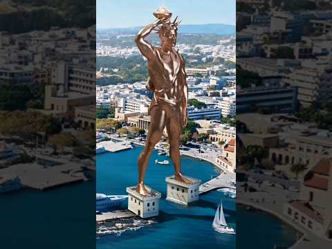 What did the Colossus of Rhodes look like if survived? #history #ancient