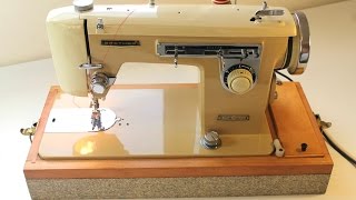 How to use a vintage sewing machine brother 345