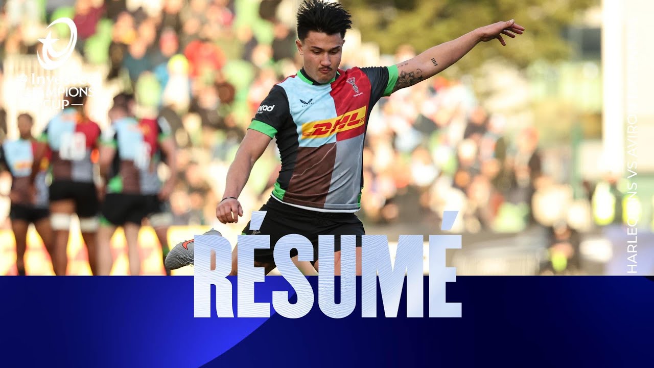 Résumés - Harlequins v Aviron Bayonnais | Investec Champions Cup 2025/26