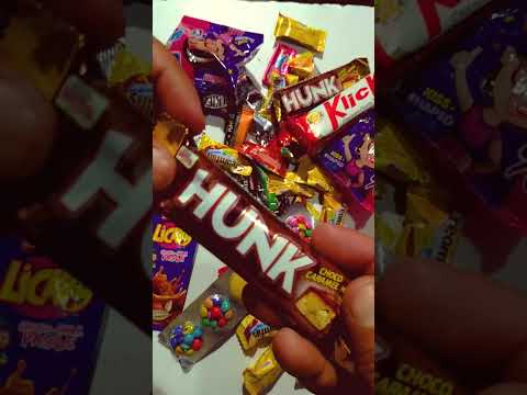 #shorts | PriyaGold Hunk Chocolate Unboxing | Hunk Choco Caramel Nough Unboxing | Lot's of Candies
