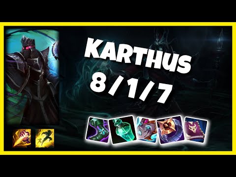 Karthus 11.3 S11 Jungle Challenger Replay (8/1/7) - OCE