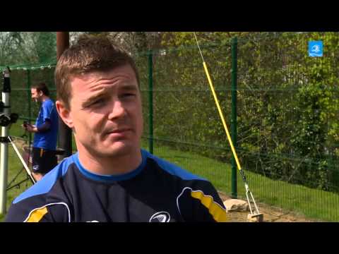LTV: Leinster Pitchside Briefing Brian O'Driscoll Interview