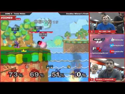 DIME 9 - AG ARC and MT vs Disafter and JeasusFreak - Doubles Winners Finals