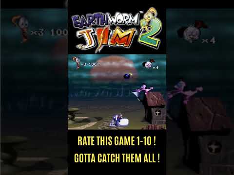 EARTHWORM JIM 2 (2) - Playstation (1995) #shorts #short #earthwormjim2