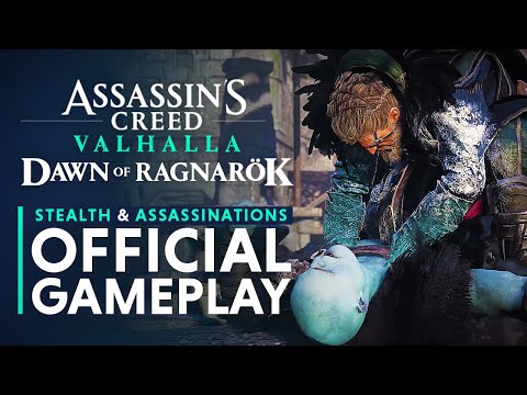 Stealth & Assassination Gameplay - Assassin's Creed Valhalla Dawn of Ragnarok DLC (AC Valhalla DLC)