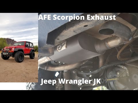 Jeep Wrangler JK - AFE Scorpion Exhaust Review - 3.6L