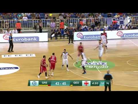Giorgi Tsintsadze - Highlights vs Greece (2017)