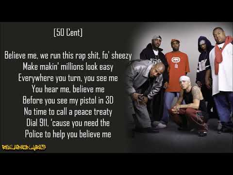 D12 - Rap Game ft. 50 Cent (Lyrics)