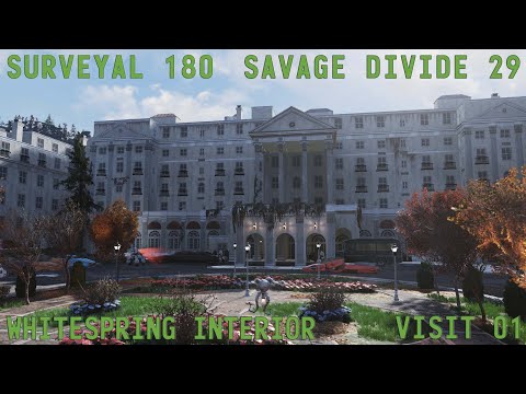 Fallout 76 Surveyal Project 180 - Savage Divide 29 - Whitespring Interior