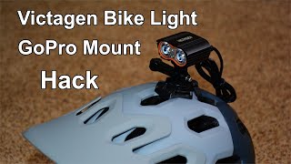 Modify a $25 Victagen Bike Light for GoPro Helmet Mount