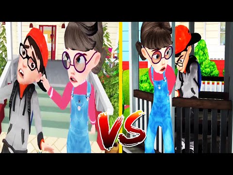 Nick & Tani Caught Battles Funny Story Vs Scary Teacher 3D