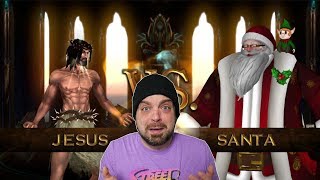 JESUS vs SANTA on Nintendo Switch?! WTF IS THIS GAME?! | RGT 85
