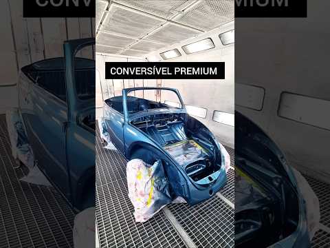 Fusca 1977, transformado no modelo Conversível Premium, ganhando vida em cada etapa do projeto 🛠
