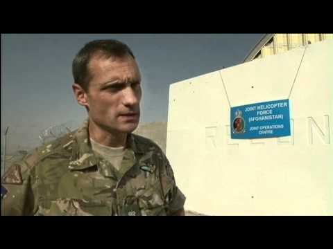 Last day for Camp Bastion's Sea King Mk 4 helicopters 29.09.11