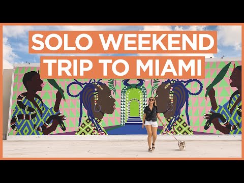 一個人衝！邁阿密週末獨旅🇯🇵持日本護照、搭捷運、參觀Superblue、逛邁阿密設計區！ (Solo Weekend Trip to Miami - Japanese Passport, Metrorail, Superblue, Miami Design District)