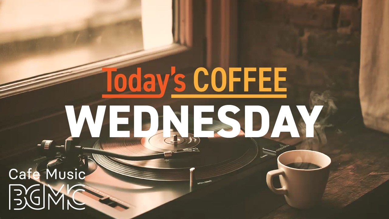 Today's COFFEE WEDNESDAY: September Warm Cafe Jazz ☕ Jazz Music for Study | Cafe Music LIVE