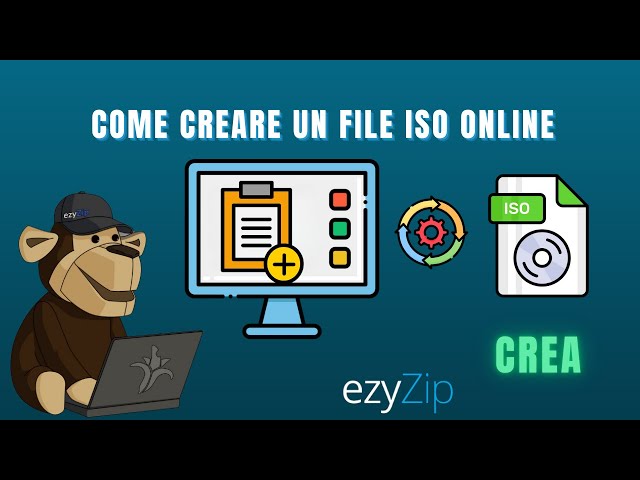 Come creare un file immagine ISO online