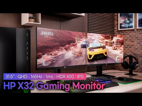 Monitor Digital HP Gamer X32 QHD 31 Pulgadas HP