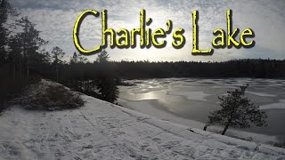 preview picture of video 'Charlie's Lake - Winter'