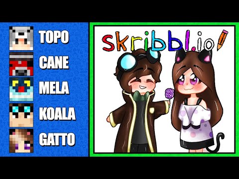 RIPORTO I MIEI AMICI A DISEGNARE SU SKRIBBL.IO!!!